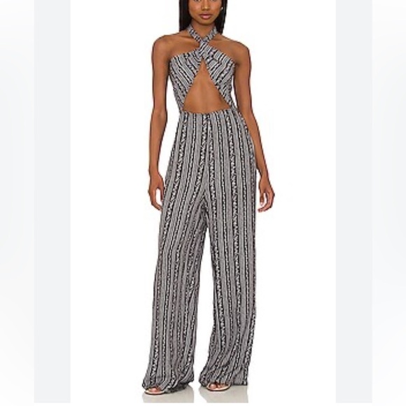 NWT MAAJI Victorian Carissa Convertable Cover Up Jumpsuit - Picture 1 of 16
